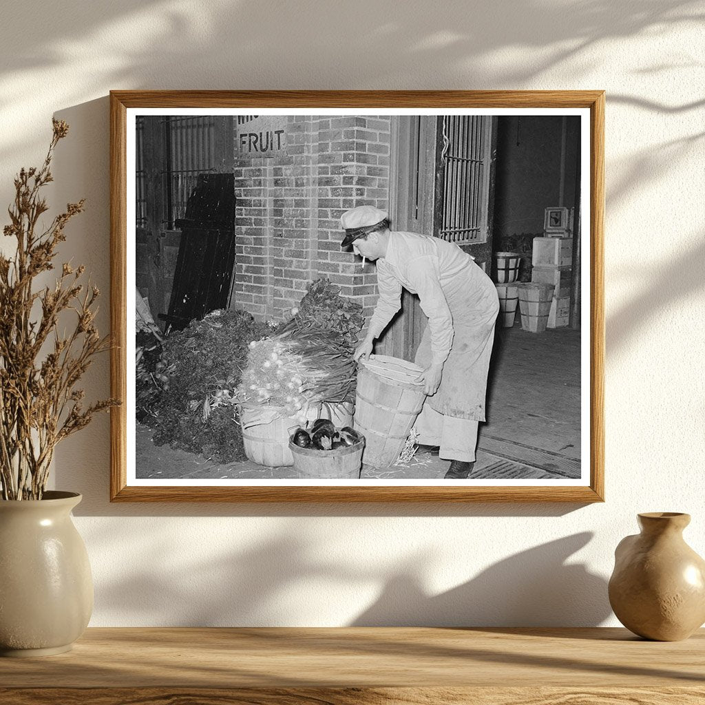 San Antonio Vegetable Market Operations March 1939