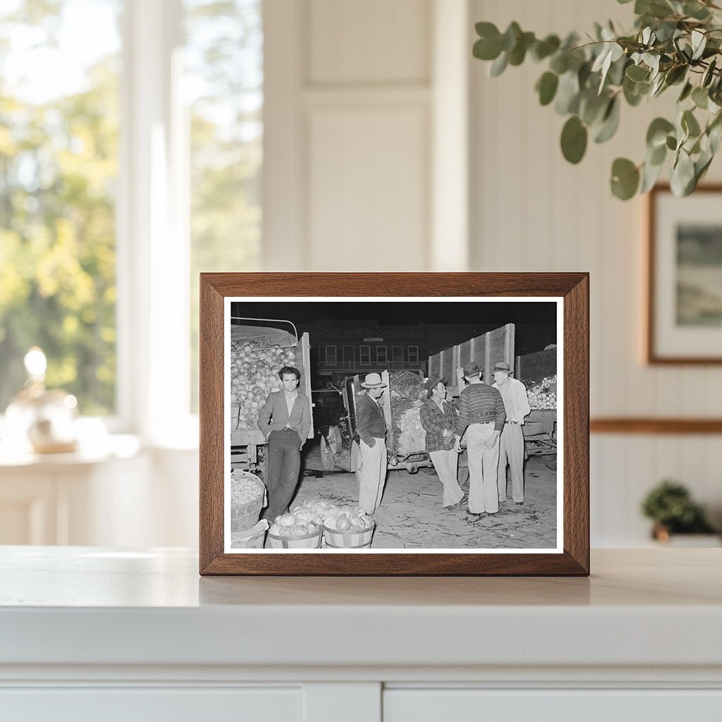 San Antonio Outdoor Market Scene March 1939