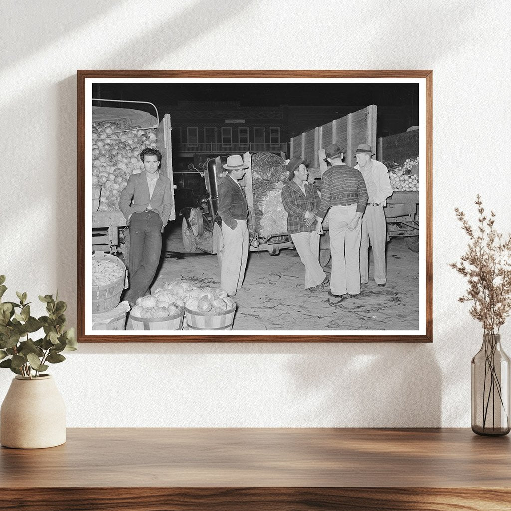 San Antonio Outdoor Market Scene March 1939