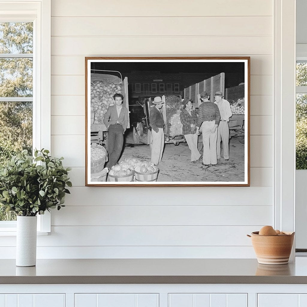 San Antonio Outdoor Market Scene March 1939