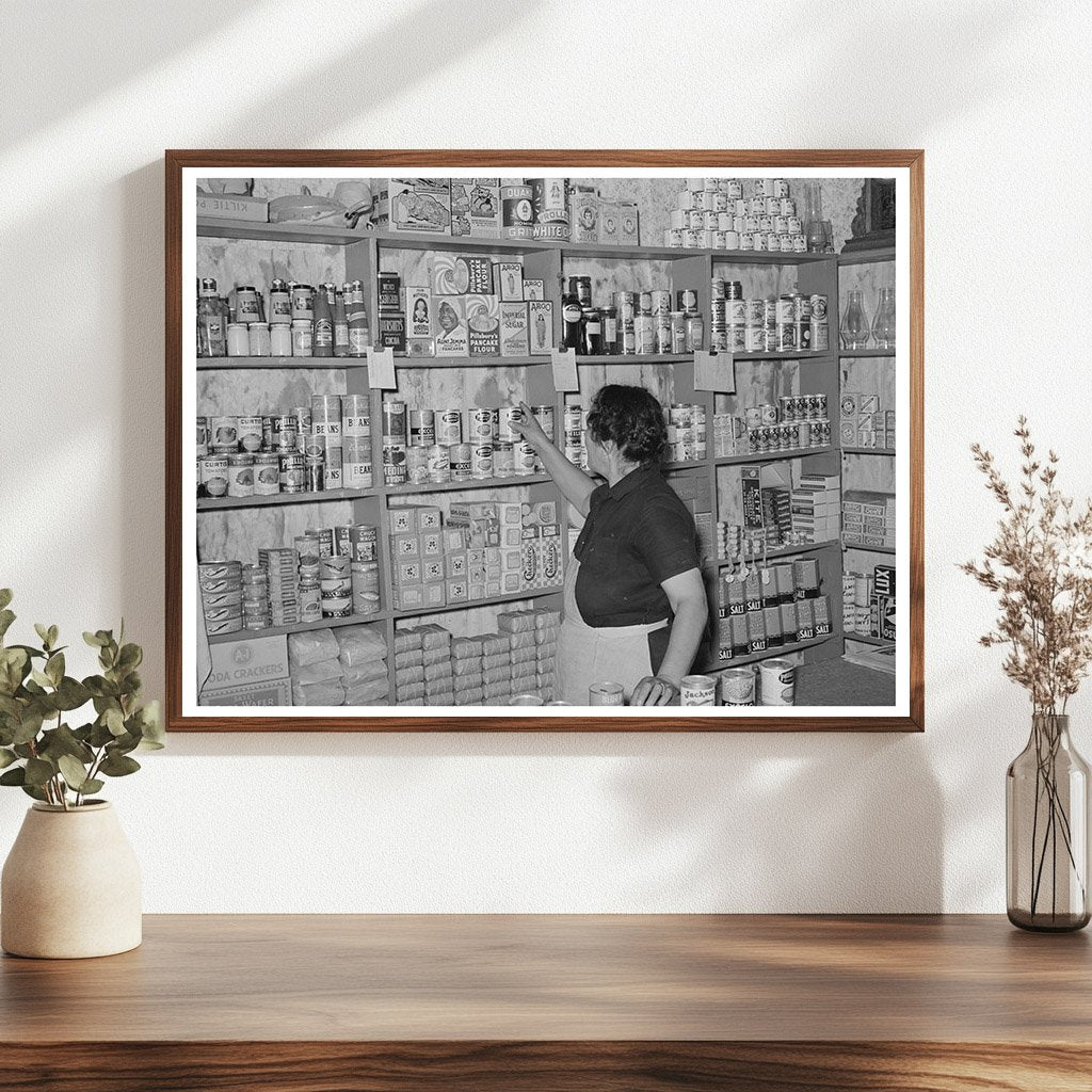 Vintage Grocery Store in San Antonio Texas 1939