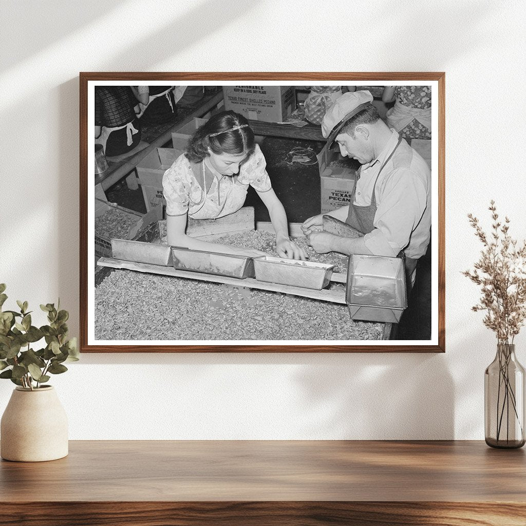 Pecan Shelling Plant Workers San Antonio 1939