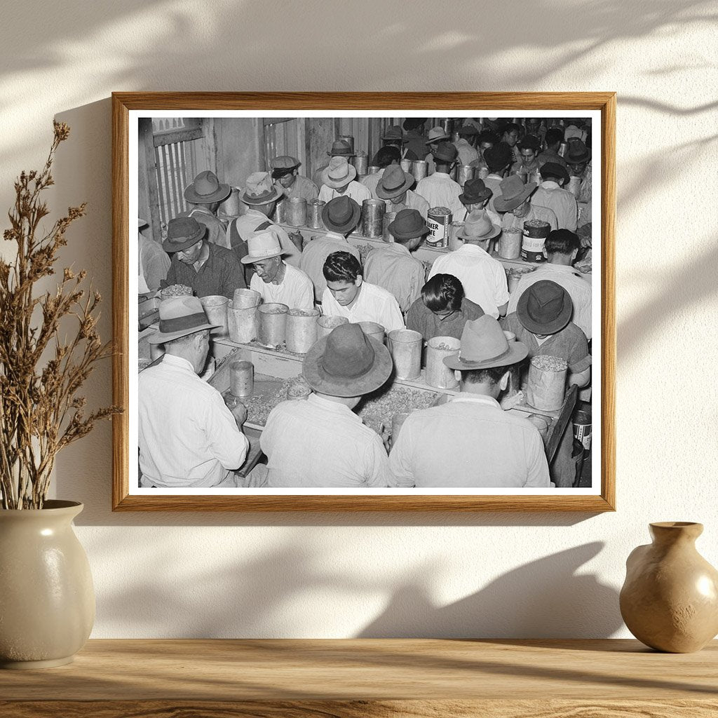 Pecan Shellers at Union Plant San Antonio 1939