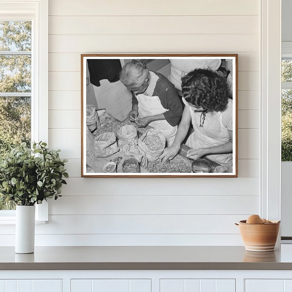 Pecan Shelling Workers in San Antonio Texas March 1939