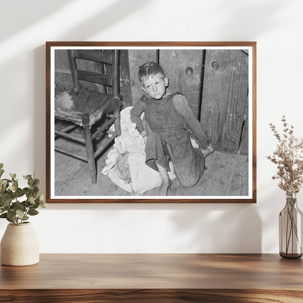 Young Boy in Jefferson Texas March 1939 Historical Image