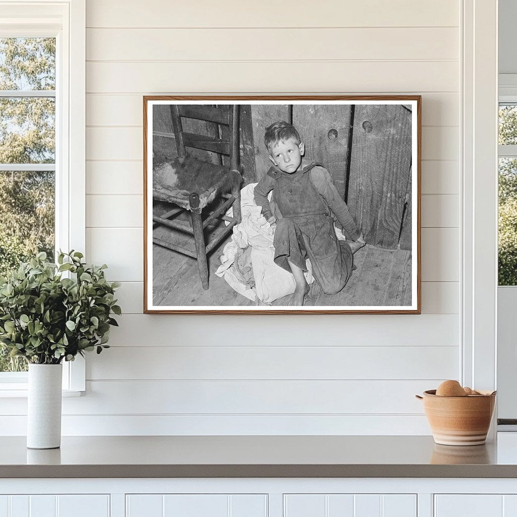 Young Boy in Jefferson Texas March 1939 Historical Image