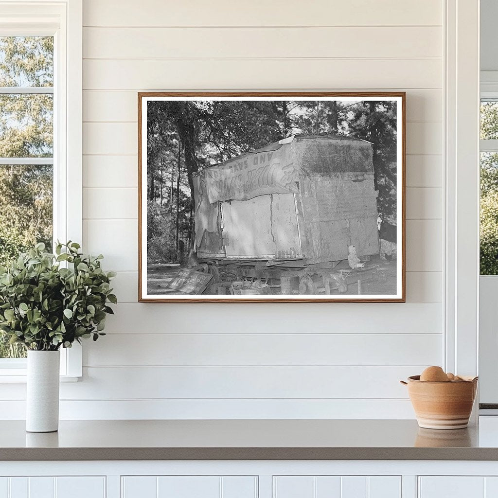 Migrant Keymaker Trailer Home Jefferson Texas March 1939