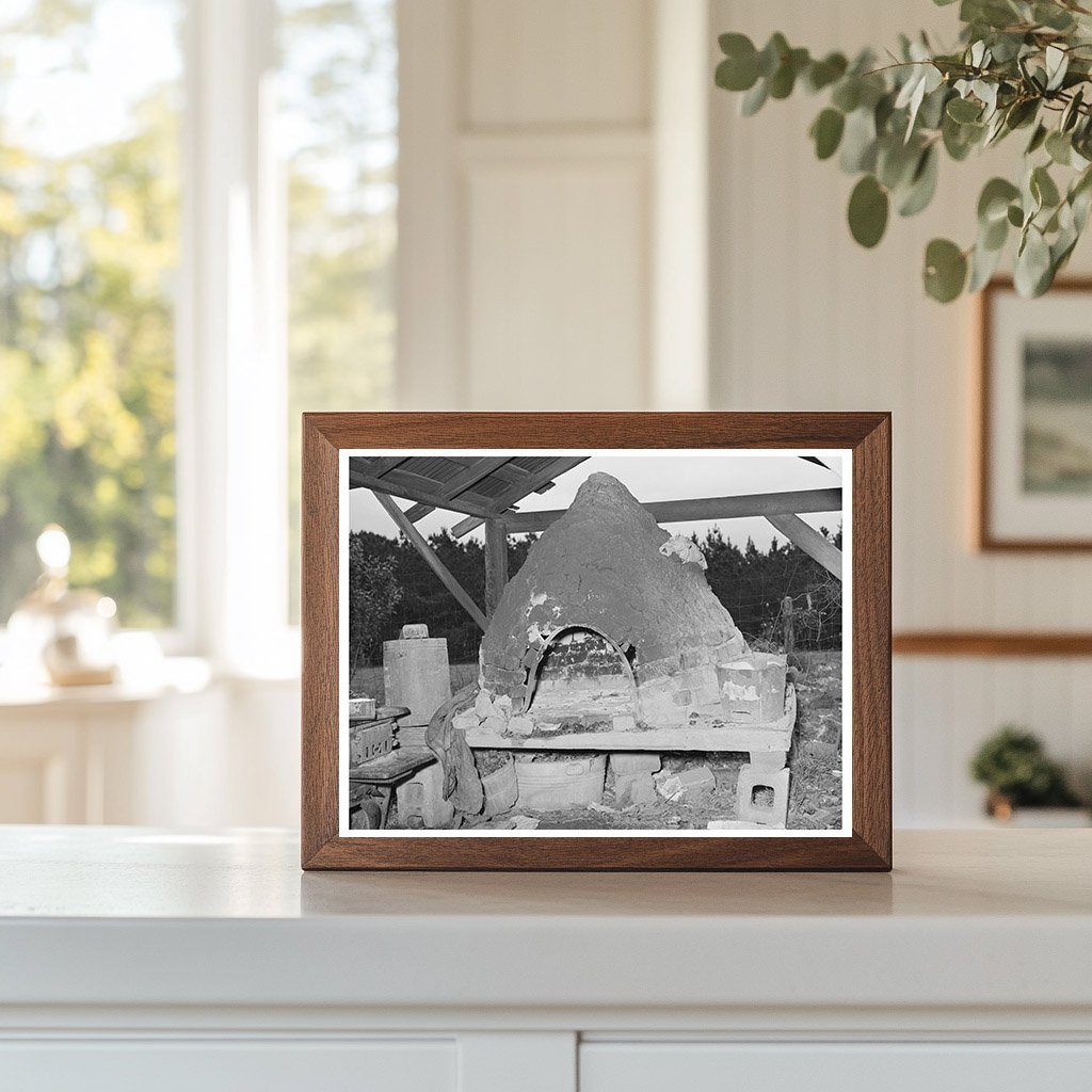 Italian Outdoor Oven in Independence Louisiana 1939