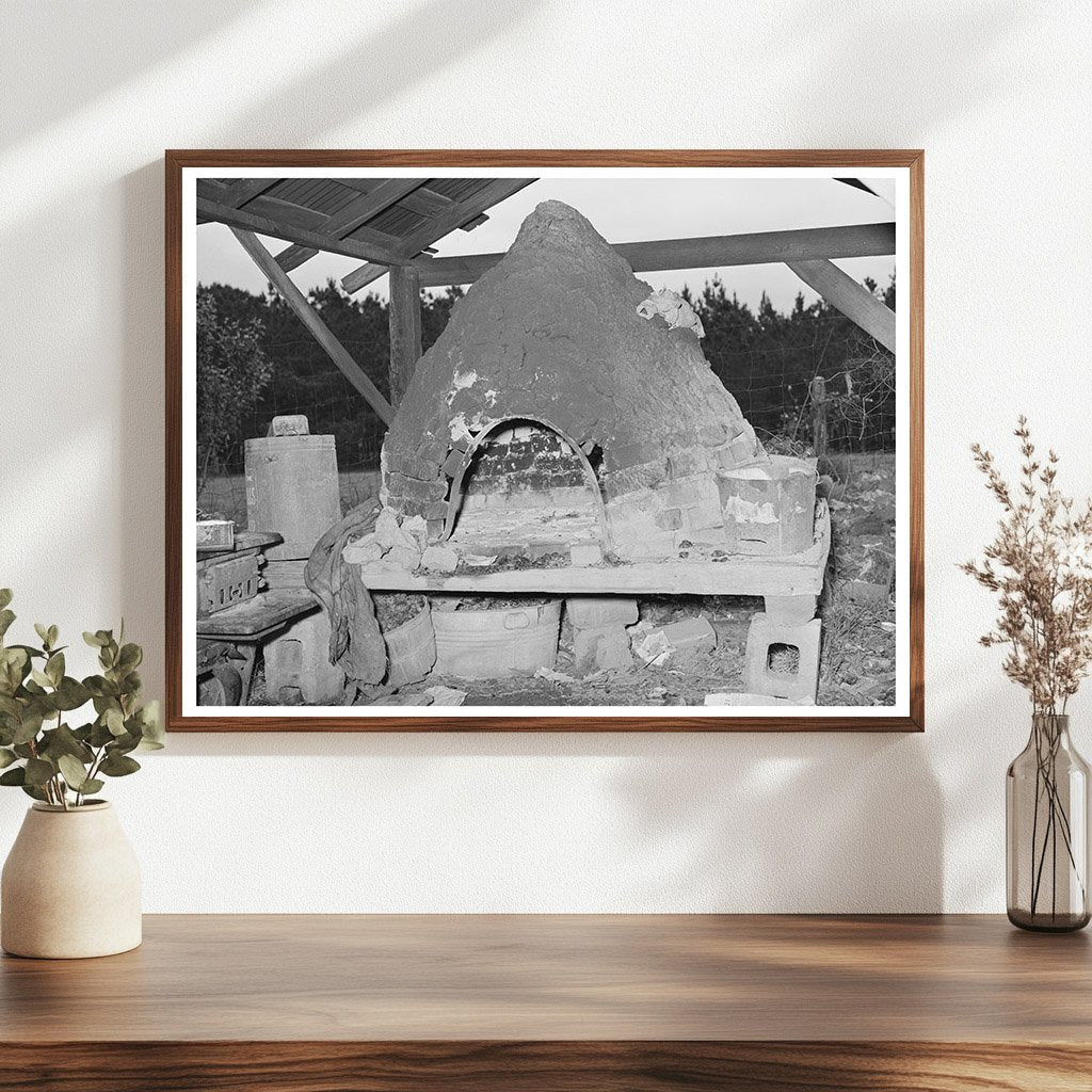 Italian Outdoor Oven in Independence Louisiana 1939
