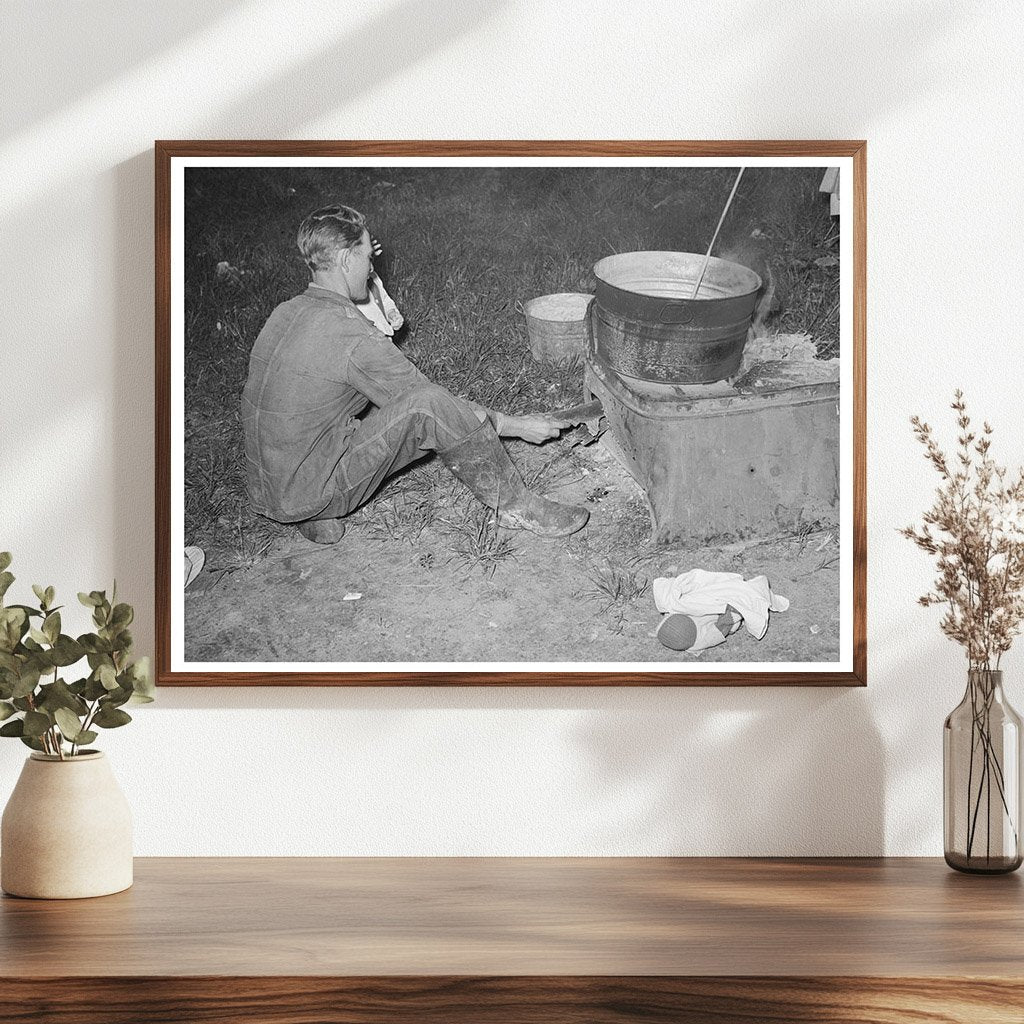 Migratory Berry Picker Burning Waste Ponchatoula 1939