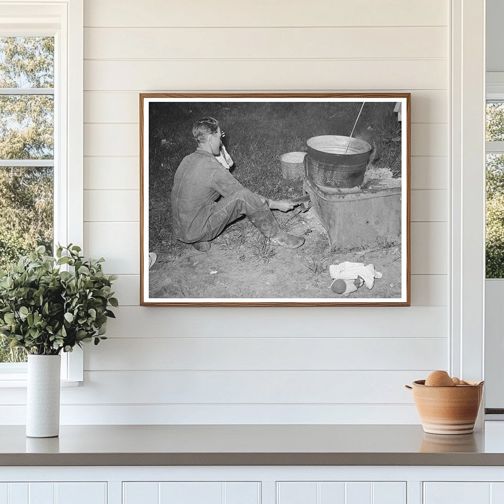 Migratory Berry Picker Burning Waste Ponchatoula 1939