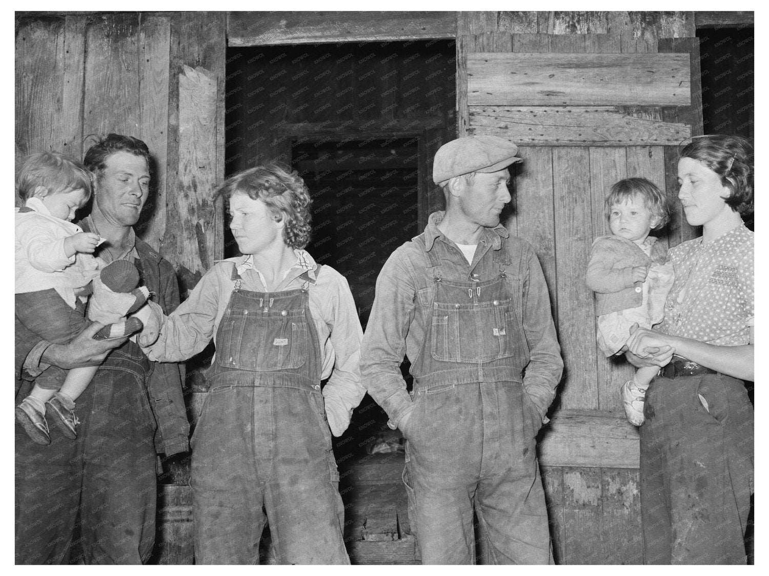 Migratory Berry Pickers in Ponchatoula Louisiana 1939