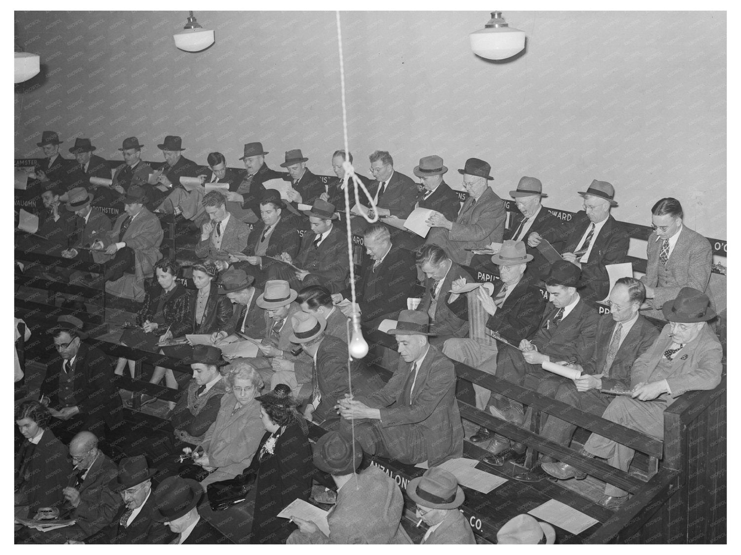 Strawberry Auction Buyers Hammond Louisiana April 1939