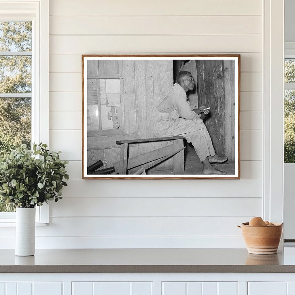 Strawberry Sharecropper Porch Louisiana April 1939