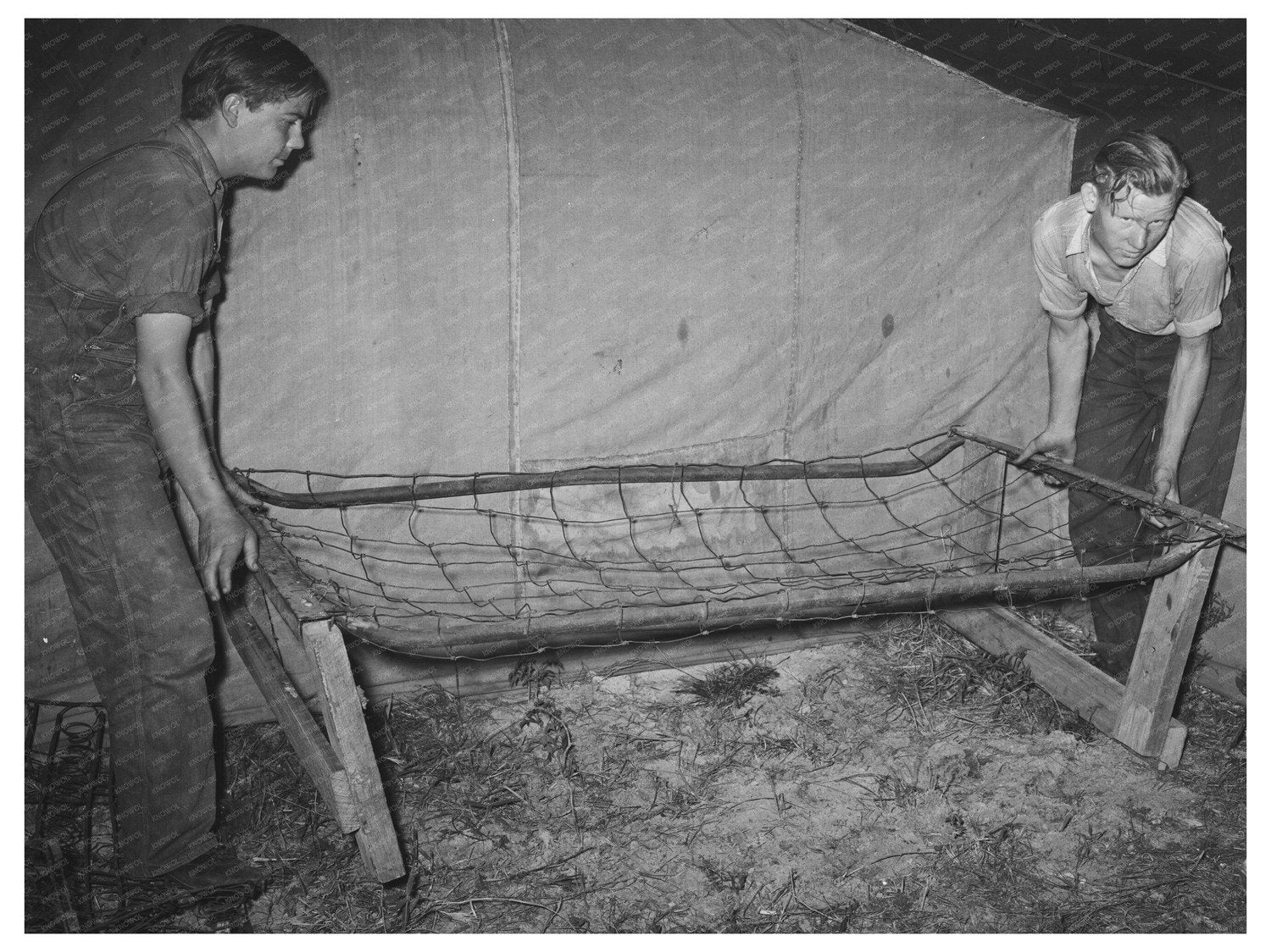 Migratory Berry Pickers Tent Life Louisiana April 1939