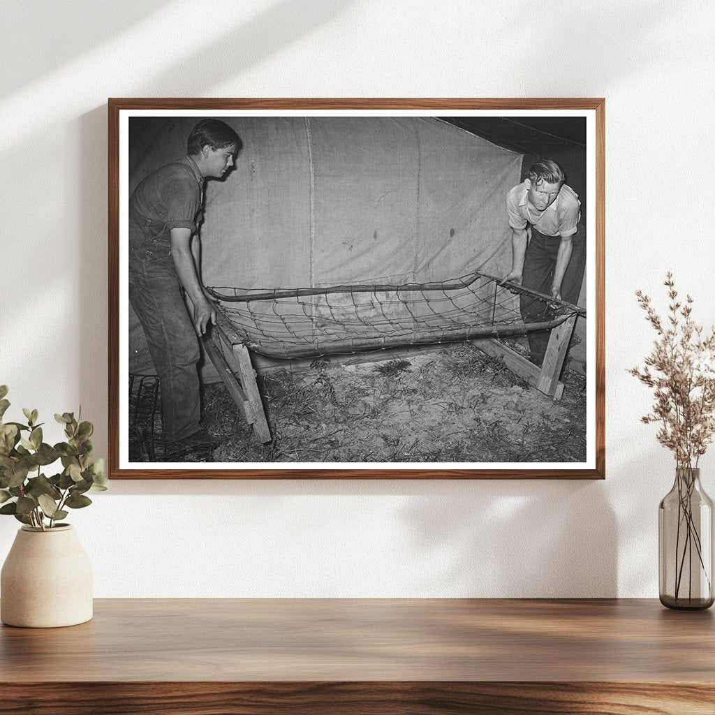 Migratory Berry Pickers Tent Life Louisiana April 1939