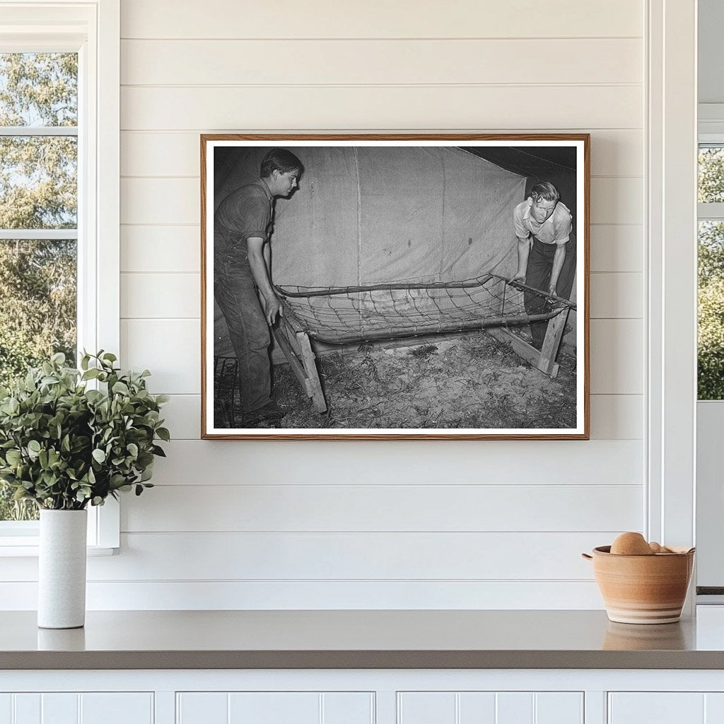 Migratory Berry Pickers Tent Life Louisiana April 1939