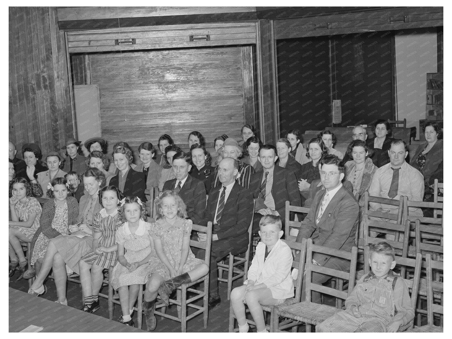 Parent Teachers Association Meeting San Augustine Texas 1939