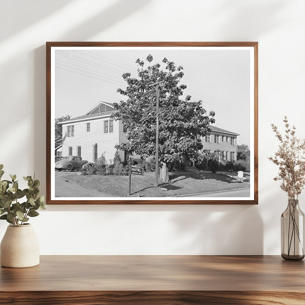 Historic Hotel Hampton San Augustine Texas April 1939