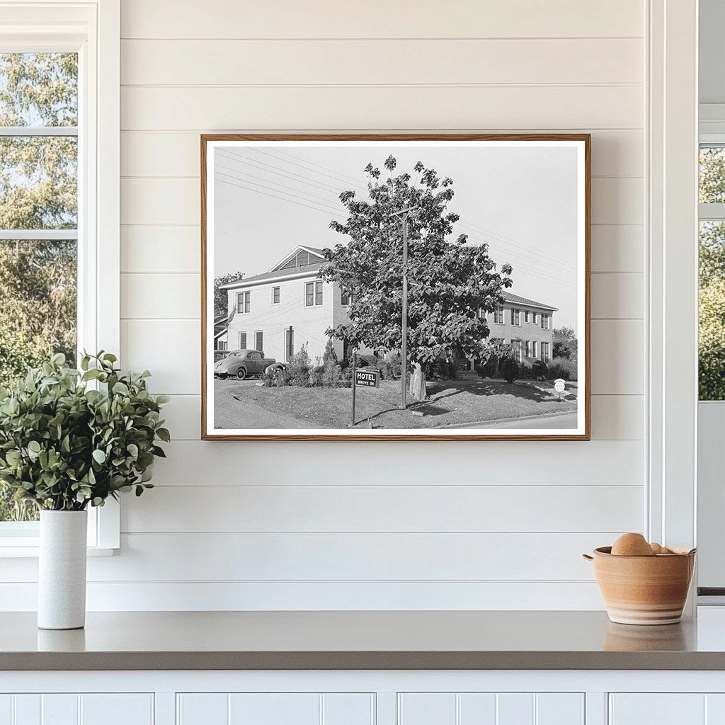 Historic Hotel Hampton San Augustine Texas April 1939