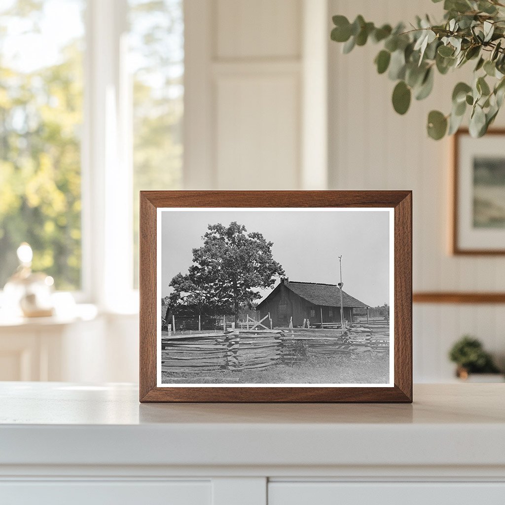 Farmstead in San Augustine County Texas April 1939