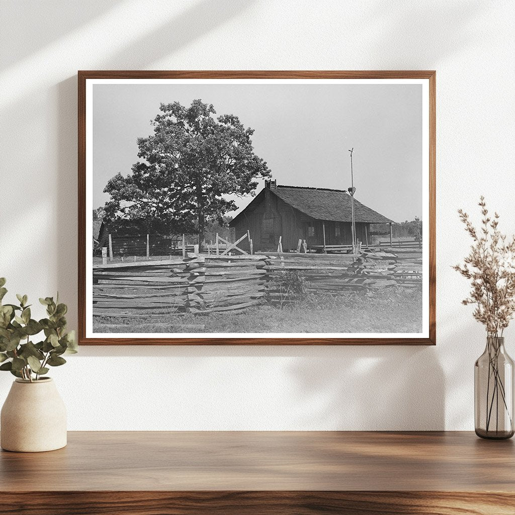 Farmstead in San Augustine County Texas April 1939
