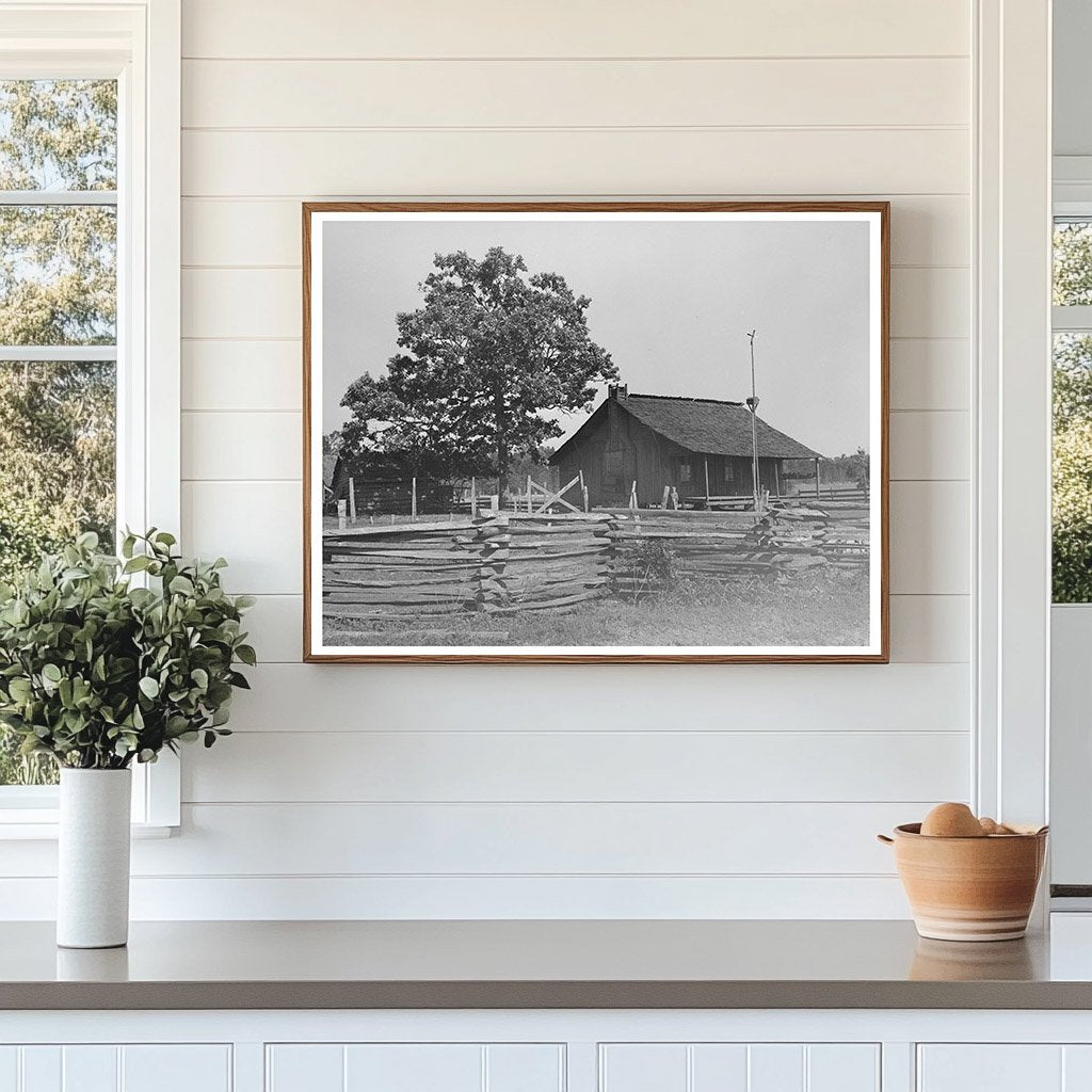 Farmstead in San Augustine County Texas April 1939