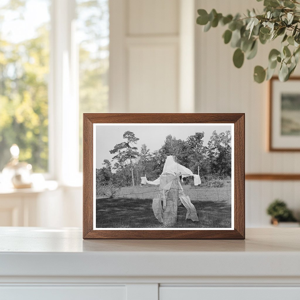 Scarecrow on Farm in San Augustine County Texas 1939