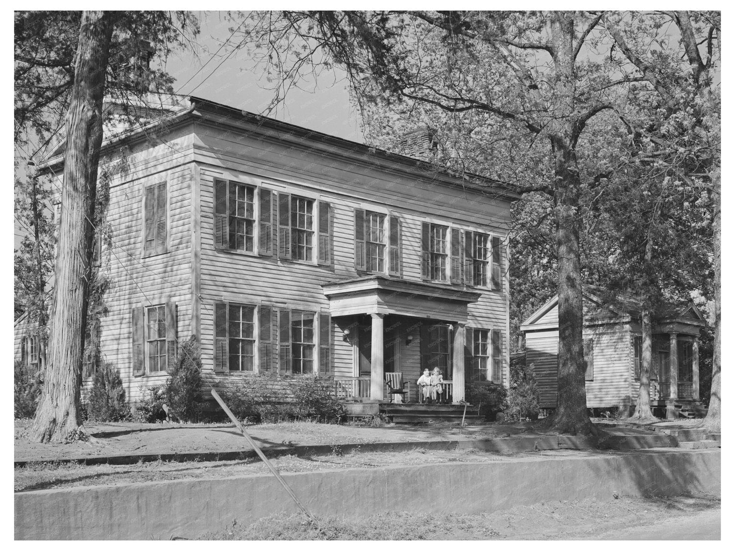 Vintage House in San Augustine Texas April 1939
