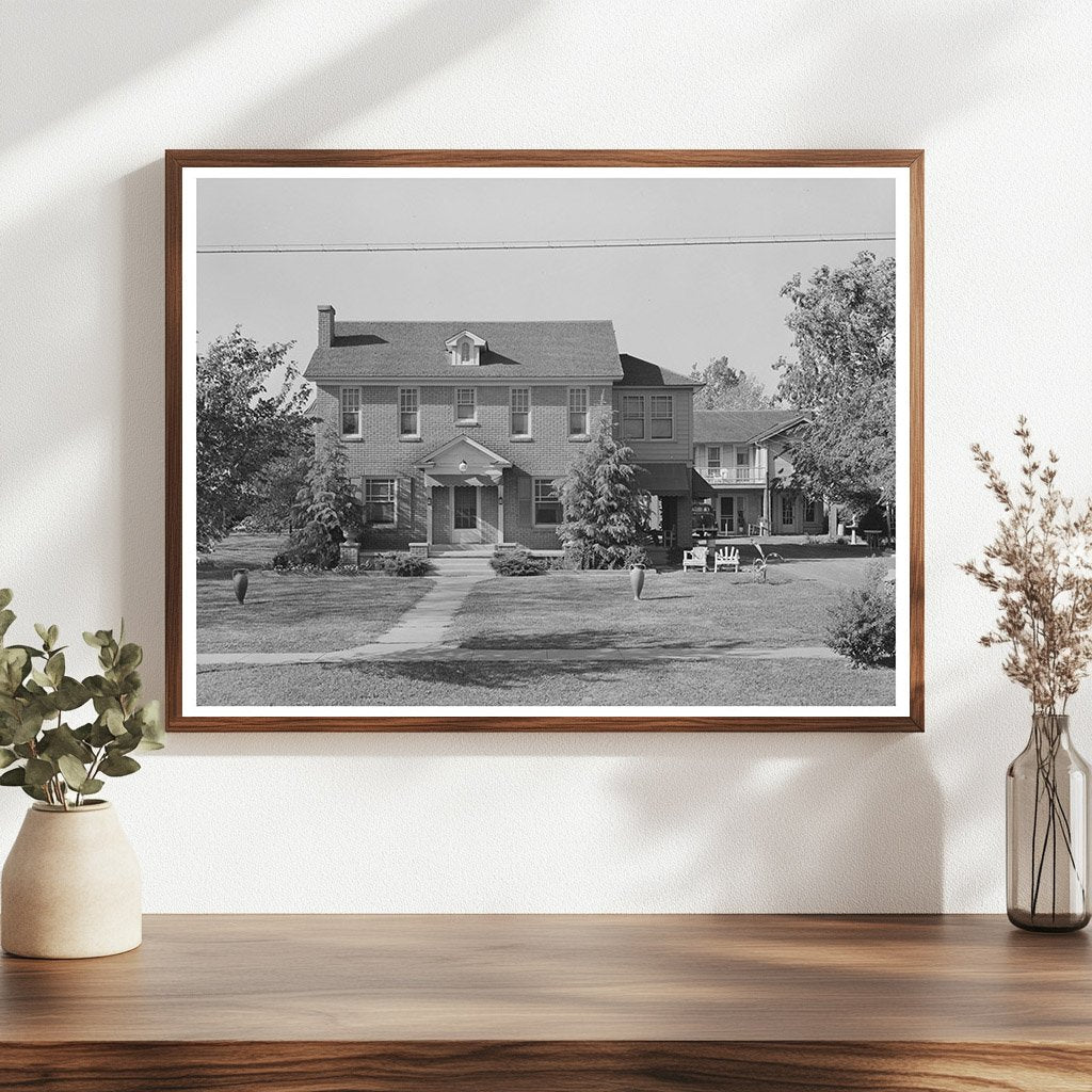 San Augustine Texas Hotel Vintage Photo 1939