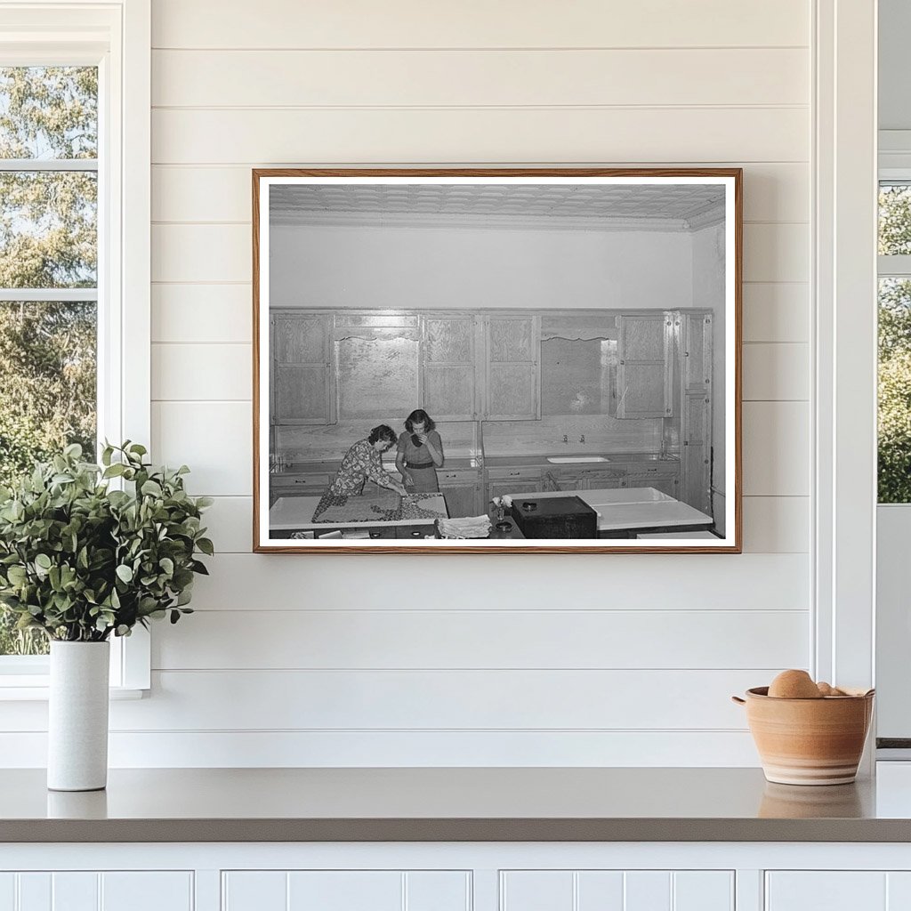 San Augustine High School Domestic Science Class 1939