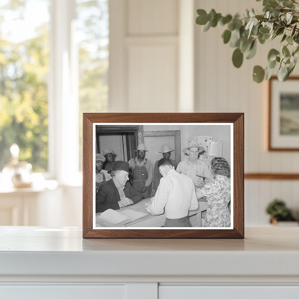 San Augustine Texas County Agents Office April 1939