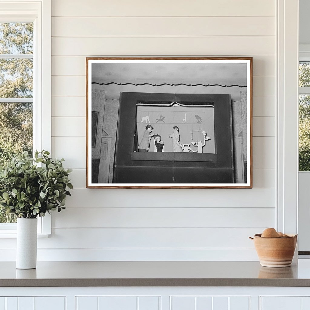 Puppet Show for Dental Care Education April 1939