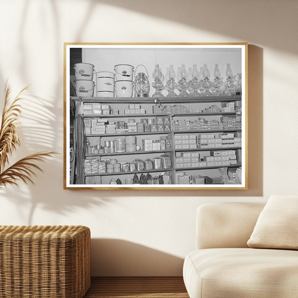 1939 Vintage San Augustine Hardware Store Merchandise Display