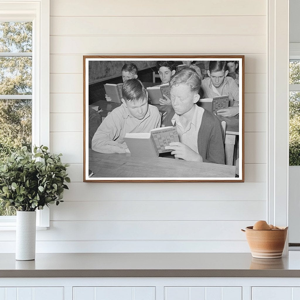 San Augustine High School Agricultural Class April 1939