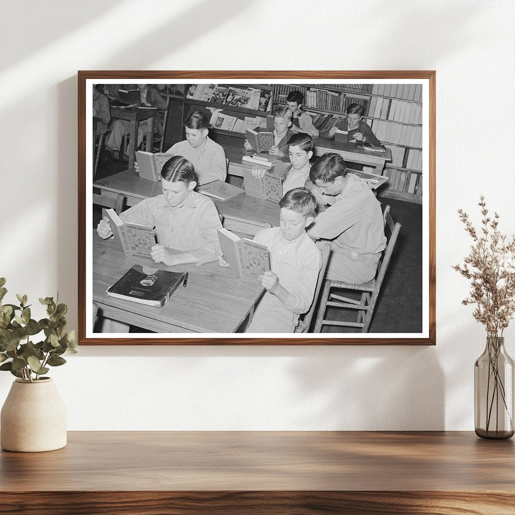 Students in Vocational Agricultural Class 1939 San Augustine Texas