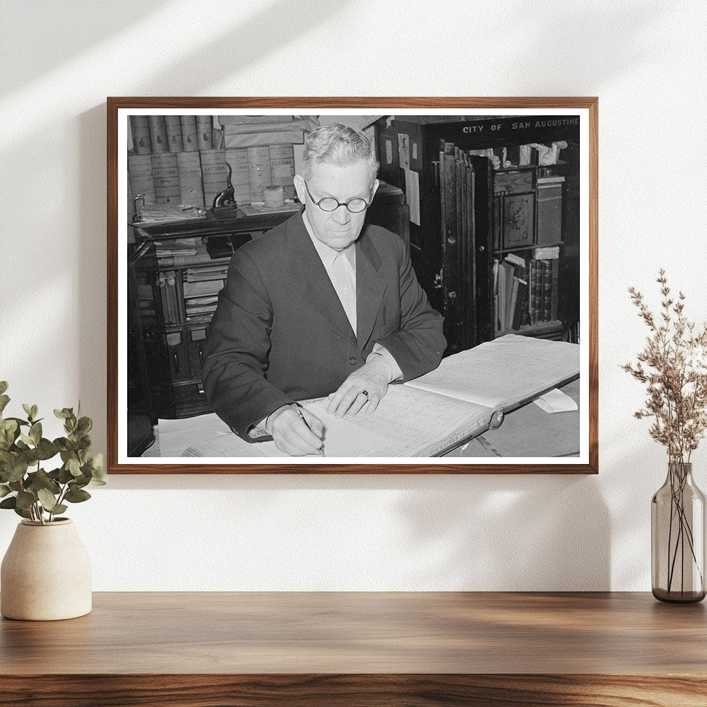 Tax Collector in San Augustine County Texas 1939