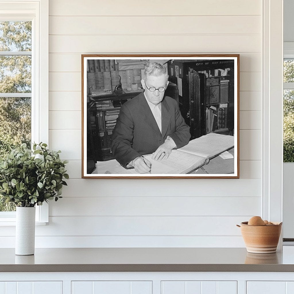 Tax Collector in San Augustine County Texas 1939