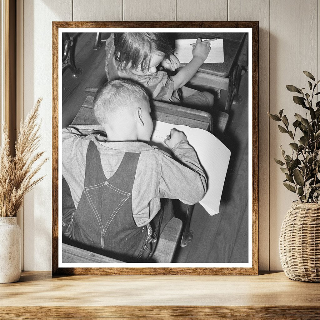 Schoolchildren in San Augustine Texas April 1939
