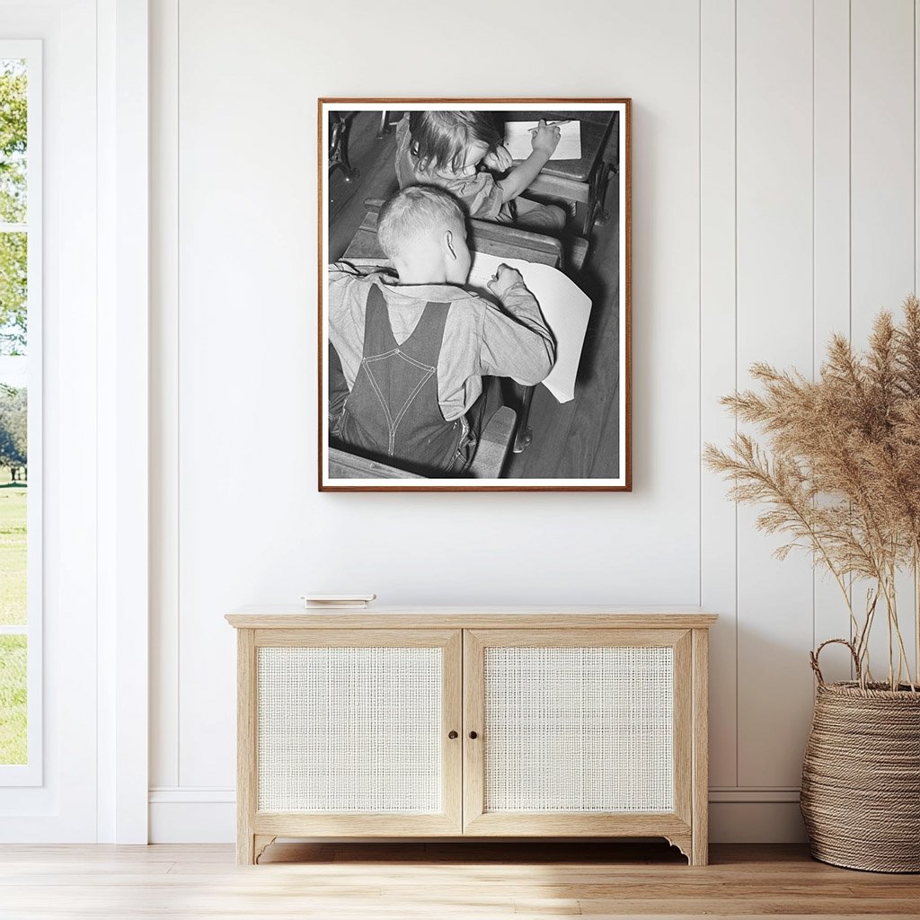Schoolchildren in San Augustine Texas April 1939