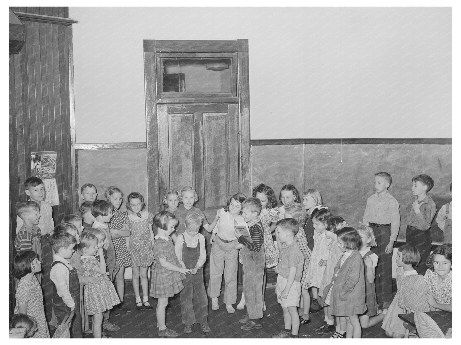 San Augustine Texas Children School Play April 1939