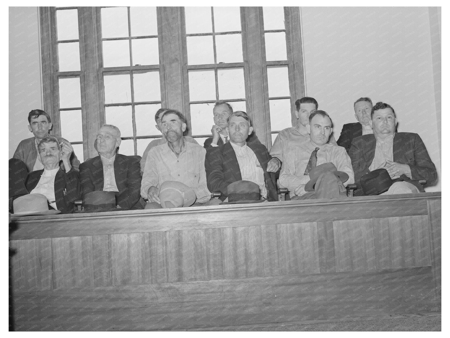 San Augustine Texas County Commissioners Meeting April 1939