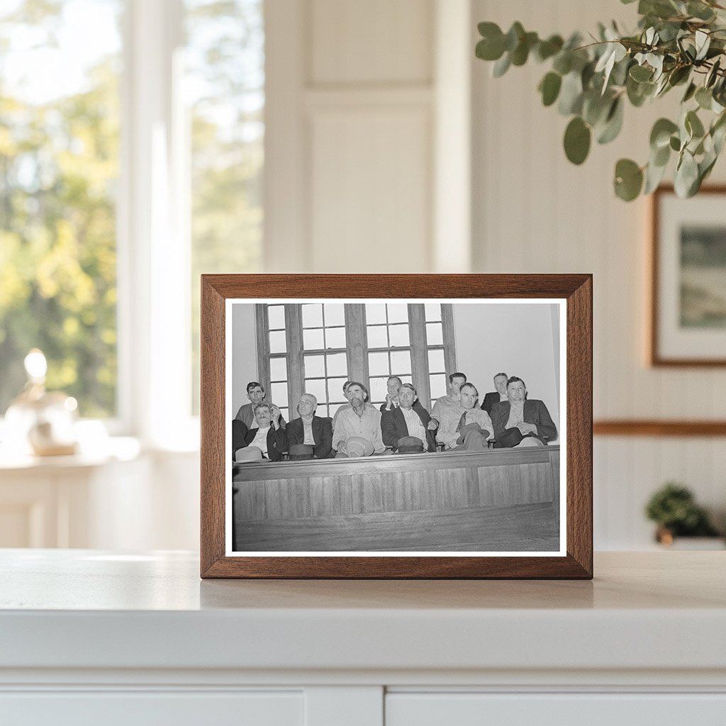 San Augustine Texas County Commissioners Meeting April 1939