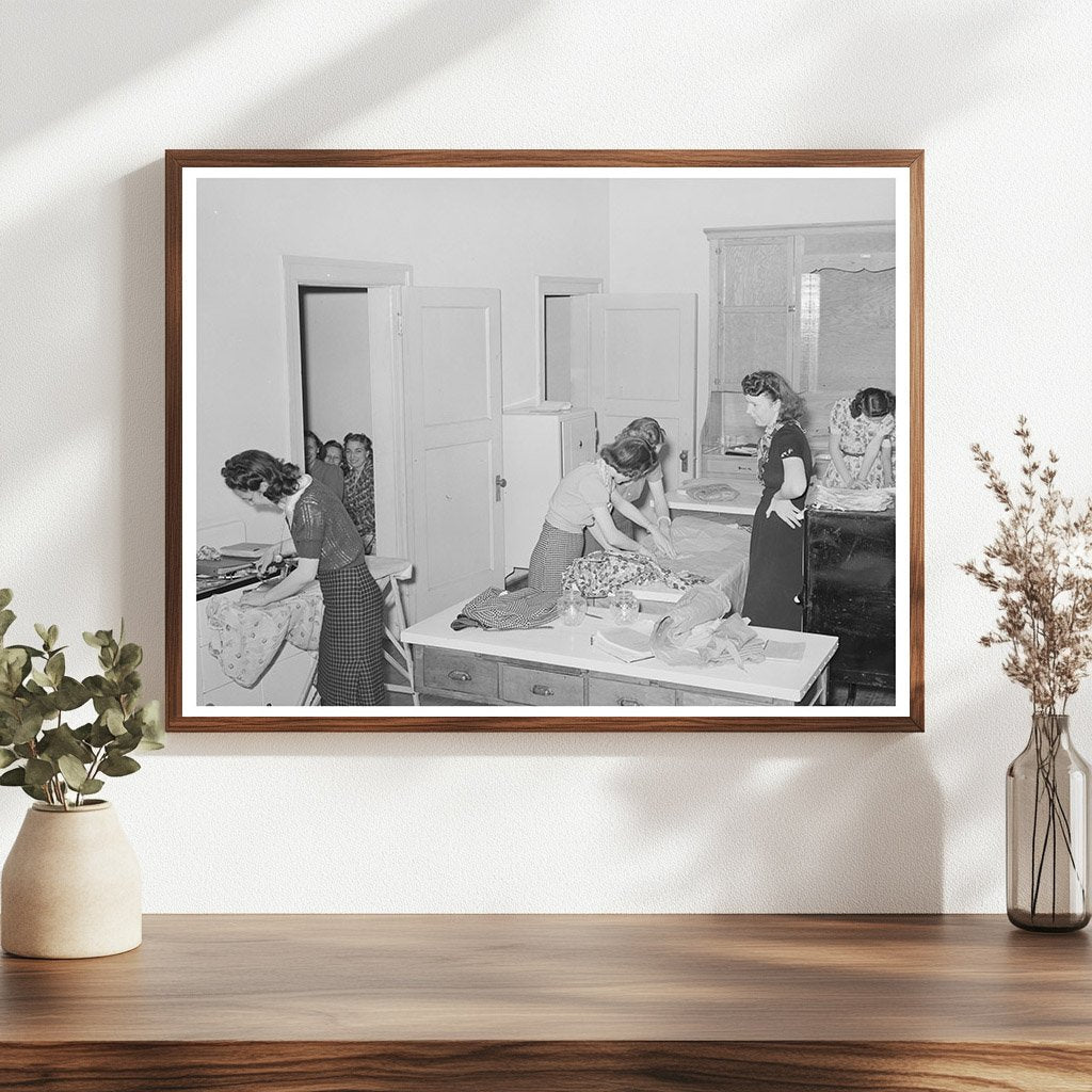 Domestic Science Class in San Augustine Texas 1939