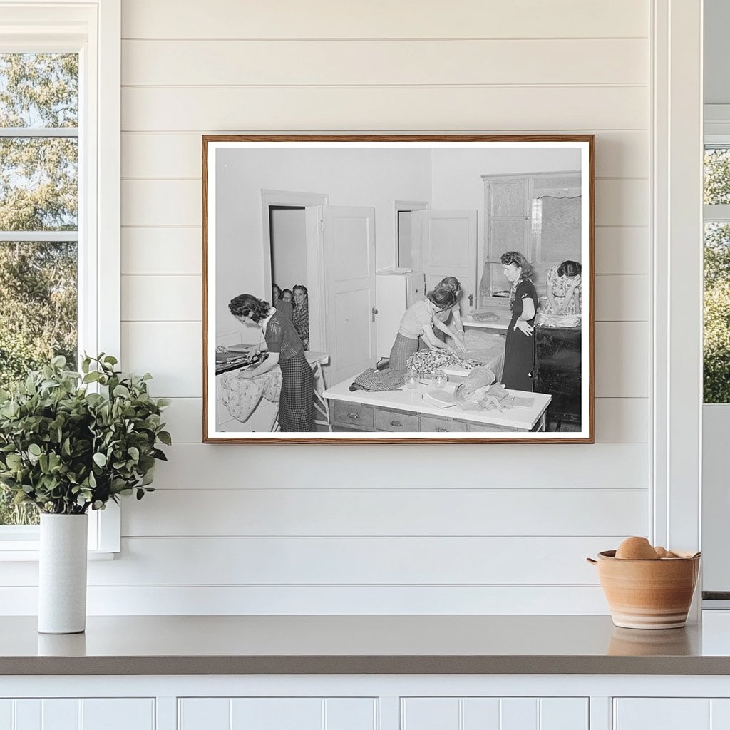Domestic Science Class in San Augustine Texas 1939