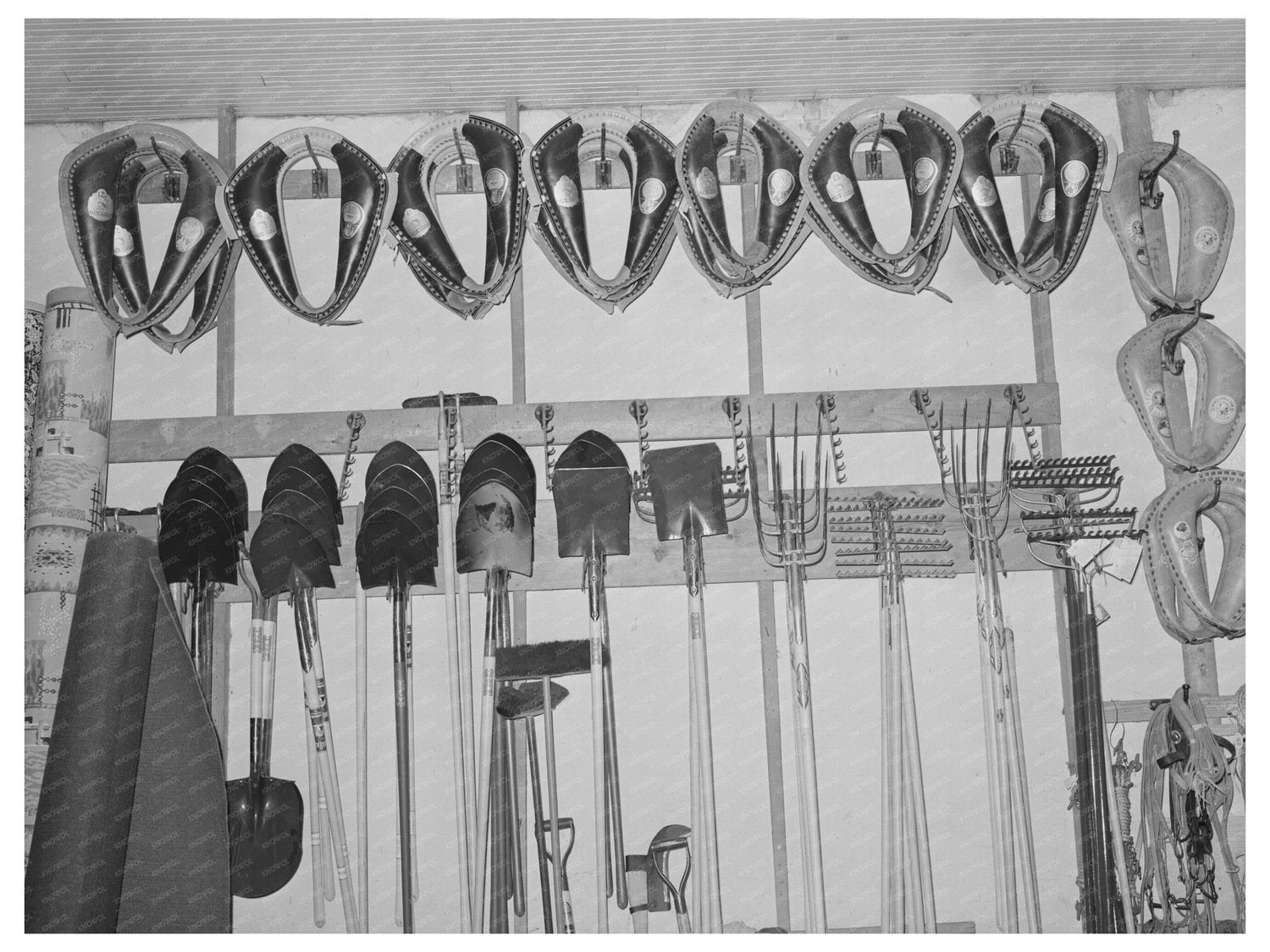 Vintage Hardware Store in San Augustine Texas 1939