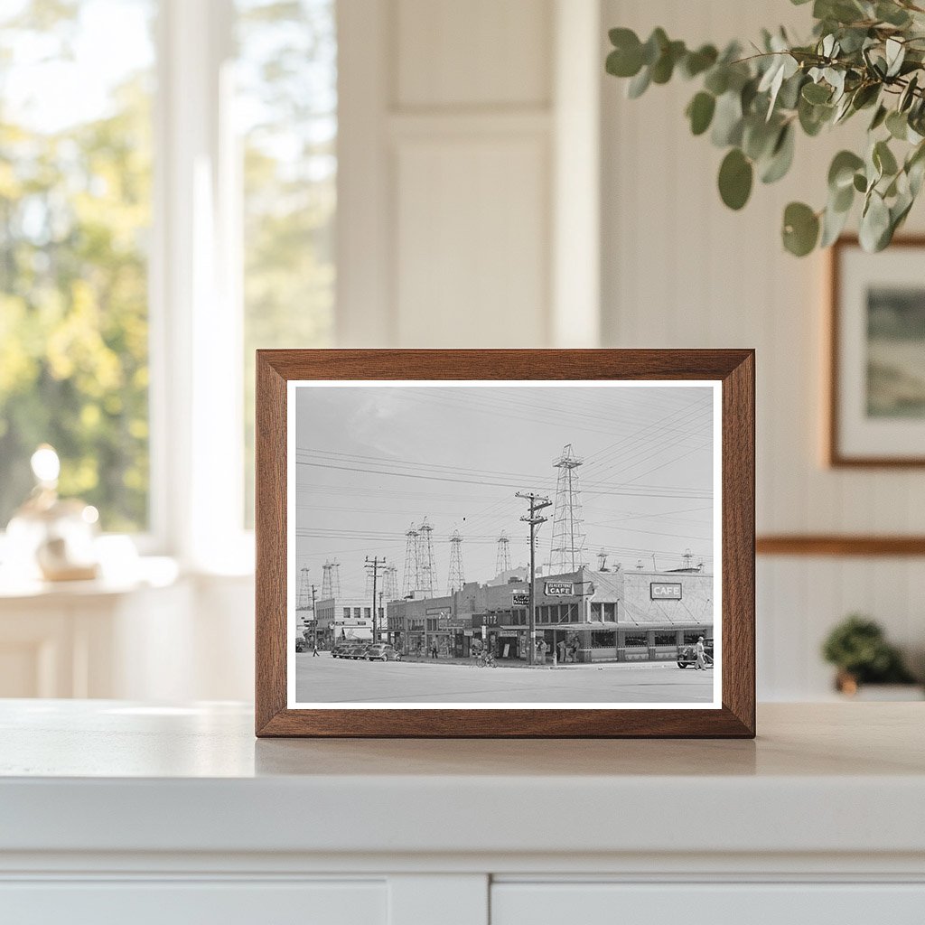 Kilgore Texas Street Scene April 1939 FSA Collection
