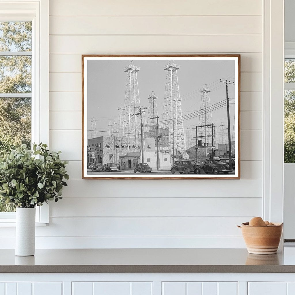 Kilgore Texas Oil Boom Downtown April 1939 Image