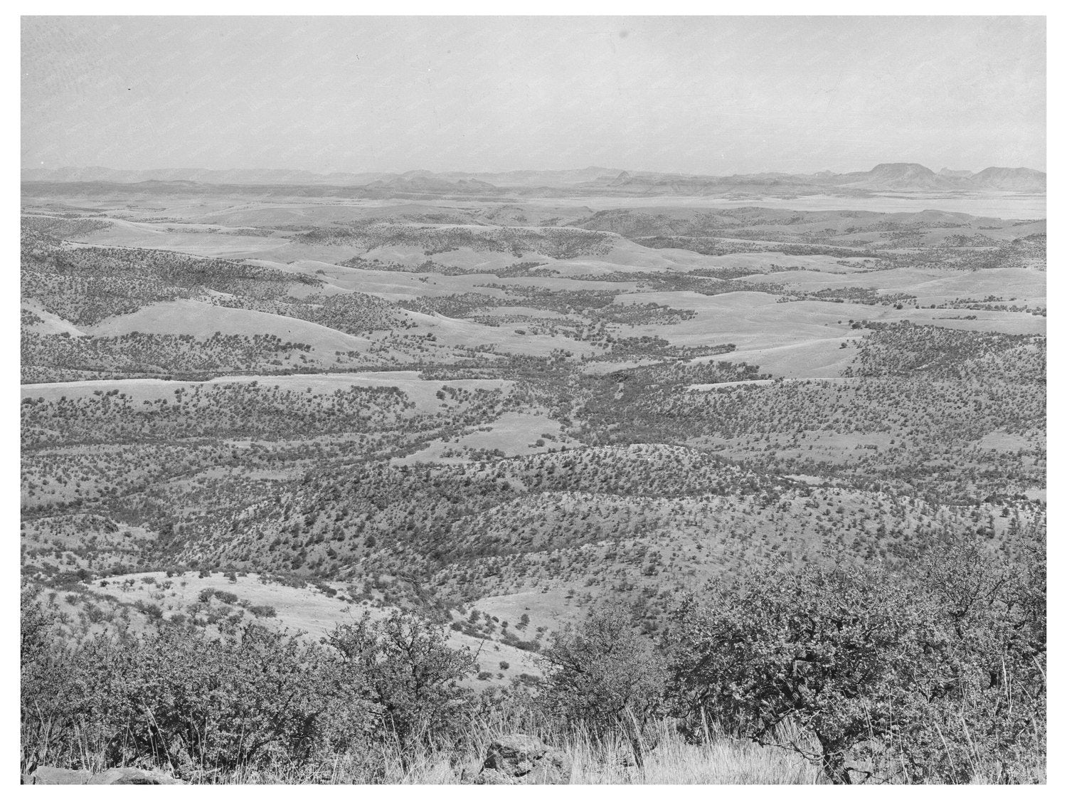 McDonald Observatory View Jeff Davis County Texas 1939