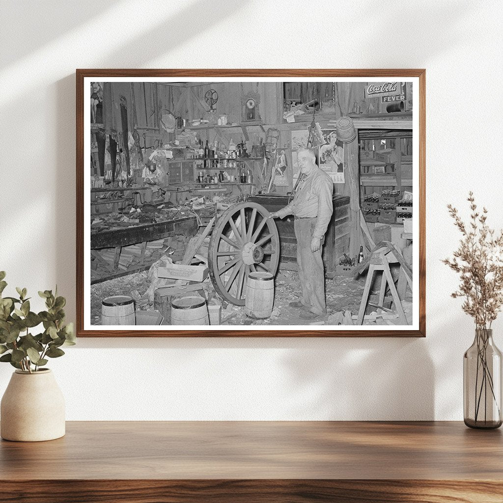 Blacksmith Shop in Marshall Texas April 1939